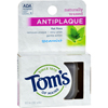 Tom's of Maine Antiplaque Flat Floss Waxed Spearmint - 32 Yards - Case of 6 HGR0268110