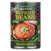 Amy's Organic Traditional Refried Beans - Case of 12 - 15.4 oz. HGR 0319657