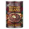Amy's Organic Refried Black Beans - Case of 12 - 15.4 oz. HGR 0319699