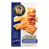John Wm Macy's Cheese Crisps - Cheddar and Asiago - Case of 12 - 4.5 oz.. HGR 0373605