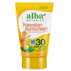 Alba Botanica Hawaiian Aloe Vera Natural Sunblock SPF 30 - 4 fl oz HGR 0408609