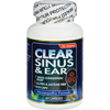 Clear Products Clear Sinus and Ear - 60 Capsules HGR 0408898