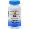 Dr. Christopher's Herbal Calcium Formula - 425 mg - 100 Caps HGR 0411256
