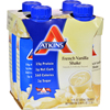 Atkins Advantage RTD Shake French Vanilla - 11 fl oz Each / Pack of 4 HGR 0458364