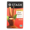Stash Tea Chai Black Tea - Double Spice - Case of 6 - 20 Bags HGR 0504837