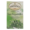 Twinings Tea Jacksons of Piccadilly Tea - Pure Peppermint - Case of 6 - 20 Bags HGR 0522789