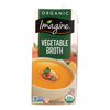 Imagine Foods Vegetable Broth - Organic - Case of 12 - 32 Fl oz.. HGR 0610188