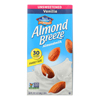 Almond Breeze Almond Milk - Unsweetened Vanilla - Case of 8 - 64 fl oz.. HGR 0700526