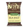 Kettle Brand Potato Chips - Organic - Sea Salt - 5 oz.. - case of 15 HGR 0725739