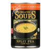 Amy's Organic Low Salt Split Pea Soup - Case of 12 - 14.1 oz. HGR 0728956