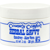 Country Comfort Herbal Savvy Comfrey Aloe Vera - 1 oz HGR 0738229