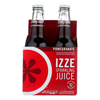 Izze Sparkling Juice - Pomegranate - Case of 6 - 12 Fl oz.. HGR 0752253