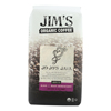 Jim's Organic Coffee Whole Bean - Jo-Jos Java - Case of 6 - 12 oz.. HGR 0754143