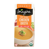 Imagine Foods Chicken Broth - Low Sodium - Case of 12 - 32 Fl oz.. HGR 0796771