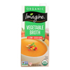 Imagine Foods Vegetable Broth - Low Sodium - Case of 12 - 32 Fl oz.. HGR 0796797