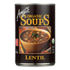 Amy's Organic Lentil Soup - Case of 12 - 14.5 oz. HGR 0933937