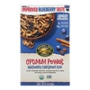 Organic Optimum Power Flax Cereal - Blueberry Cinnamon - Case of 12 - 14 oz..