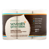 Seventh Generation Recycled Bath Tissue - Unbleached - Case of 4 - 400 Count HGR 1168673