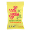 Angie's Kettle Corn Boom Chicka Pop Sea Salt Popcorn - Case of 24 - 0.6 oz.. HGR 1208776