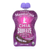Mamma Chia Squeeze Vitality Snack - Blackberry Bliss - Case of 16 - 3.5 oz.. HGR 1231067