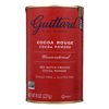 Guittard Chocolate Cocoa Powder - Unsweetened - Case of 6 - 8 oz.. HGR 1233865