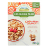 Cascadian Farm Organic Cereal - Cinnamon Crunch - Case of 10 - 9.2 oz. HGR 1236108