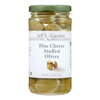 Jeff's Natural Blue Cheese Stuffed Olives - Cheese Stuffed - Case of 6 - 11.75 oz.. HGR 1251990