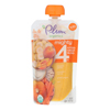 Plum Organics Essential Nutrition Blend - Mighty 4 - Pumpkin Pomegranate Quinoa Greek Yogurt - 4 oz.. - Case of 6 HGR 1252733