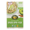 Nature's Path Organic Hot Oatmeal - Spiced Apple with Flax - Case of 6 - 11.3 oz.. HGR 1269943