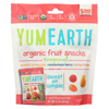 Yummy Earth Organic - Raspberry - Pineapple - Mango - Case of 12 - 3.1 oz. HGR1420124