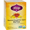 Organic - Roasted Dandelion Spice DeTox - 16 Tea Bags - 1 Case