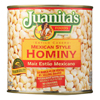 Juanita's Foods Hominy - Mexican Style - Case of 12 - 25 oz.. HGR 1554088