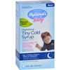 Hyland's Homepathic Cold Syrup - Nighttime Tiny - Baby - 4 fl oz HGR 1560879