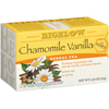 Bigelow Chamomile Vanilla Honey Herbal Tea - Case of 6 - 20 BAG HGR 1600816