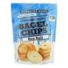 Hometown Bagel Bagel Chips - Sea Salt - Case of 12 - 6 oz. HGR 1618982