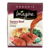 Imagine Foods Organic Gravy - Savory Beef - Case of 12 - 13.5 fl oz. HGR 1700053