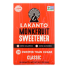 Lakanto Monkfruit Sweetener - Classic - Case of 8 - 3.17 oz.. HGR 1742816