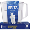 Brita SoHo Pitcher Water Filtration System - White - Case of 2 HGR 1744432