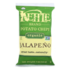 Kettle Brand Potato Chips - Jalapeno - Case of 15 - 5 oz.. HGR 1786227