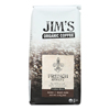 Jim's Organic Coffee Whole Bean - French Roast - Case of 6 - 11 oz.. HGR 1791581