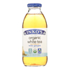 Inko's White Tea Organic Tea - Unsweetened Original - Case of 12 - 16 Fl oz.. HGR 1792423