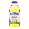 Inko's White Tea Organic Tea - Unsweetened Hint O Mint - Case of 12 - 16 Fl oz.. HGR 1792431