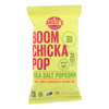Angie's Kettle Corn Boom Chicka Pop Sea Salt Popcorn - Case of 12 - 1.25 oz.. HGR 1816412