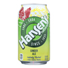 Hansen's Beverages Soda Nat Ginger Ale - Case of 4-6/12 fl oz.. HGR 1857556