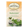 Twinings Tea Tea - Herbal - Buttermint - Case of 6 - 20 count HGR 1980796