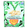 Jack's Quality Organic Cannellini Beans - Low Sodium - Case of 8 - 13.4 oz. HGR 1993260