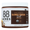 88 Acres Seed Butter - Chocolate Sunflower - Case of 6 - 14 oz.. HGR 2024511