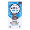 Alter Eco Americas Organic Chocolate Bar - Dark Super Blackout - Case of 12 - 2.65 oz. HGR 2058923