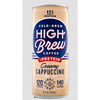 High Brew Coffee Cold Brew Coffee - Creamy Cappuccino - Case of 12 - 8 fl oz. HGR 2083384