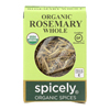 Organic Rosemary - Whole - Case of 6 - 0.2 oz..